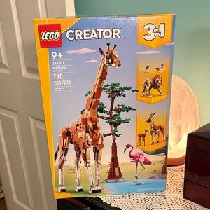 LEGO Creator 3-in-1 Wild Safari Animals Set - new